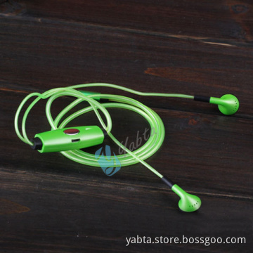 Hands-Free Stereo Earphone With Mic EL Wire LED Headphone
